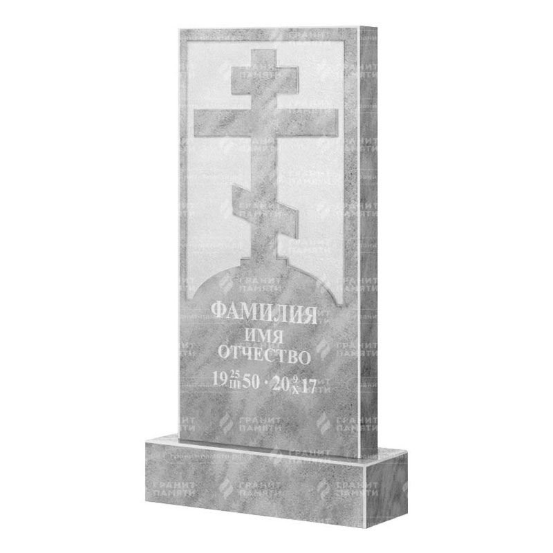 Памятники из мрамора в&nbsp;Бузулуке | Мраморный памятник ФМ-125