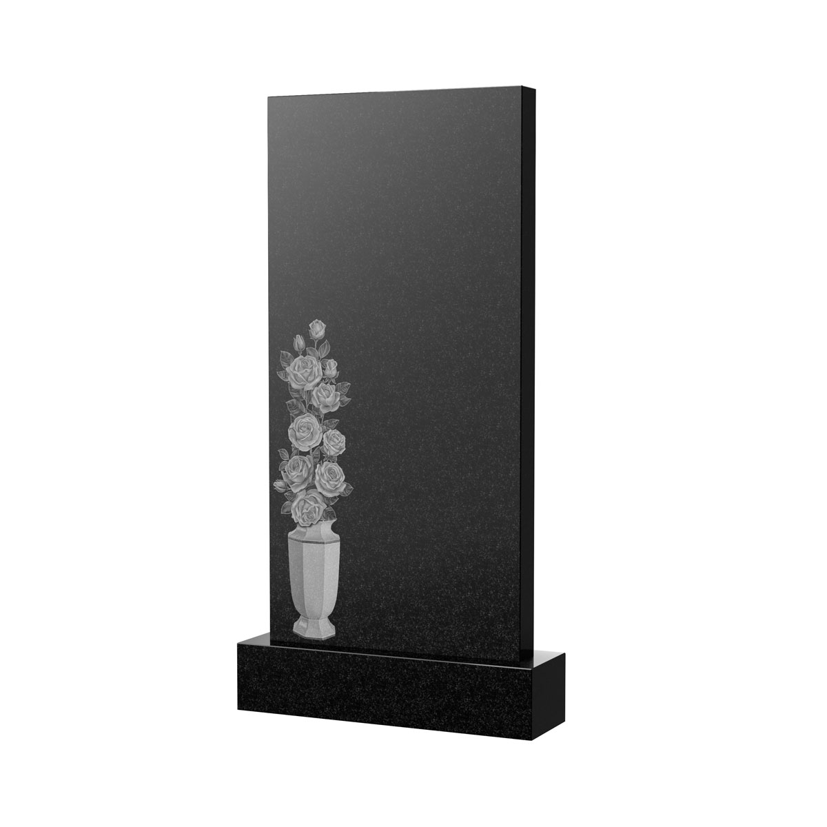 Художественное оформление памятника в&nbsp;Бузулуке | Художественное оформление на гранитную стелу, рисунок ВХО-058