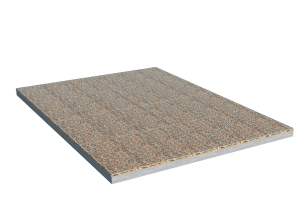 Площадки на могилу в&nbsp;Бузулуке | Площадка с облицовкой Южно-Султаевским гранитом