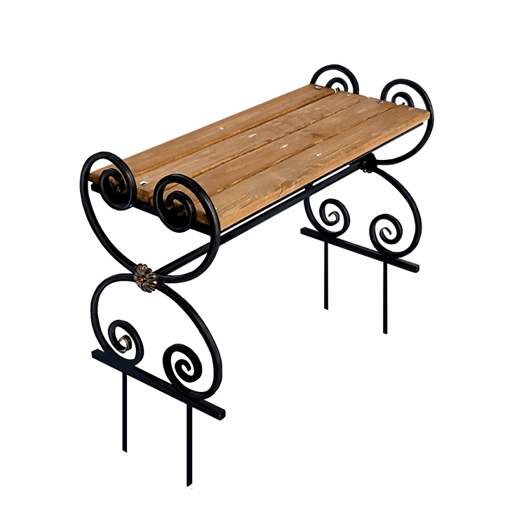 Кованые изделия в&nbsp;Бузулуке | Кованая скамейка СТ.001