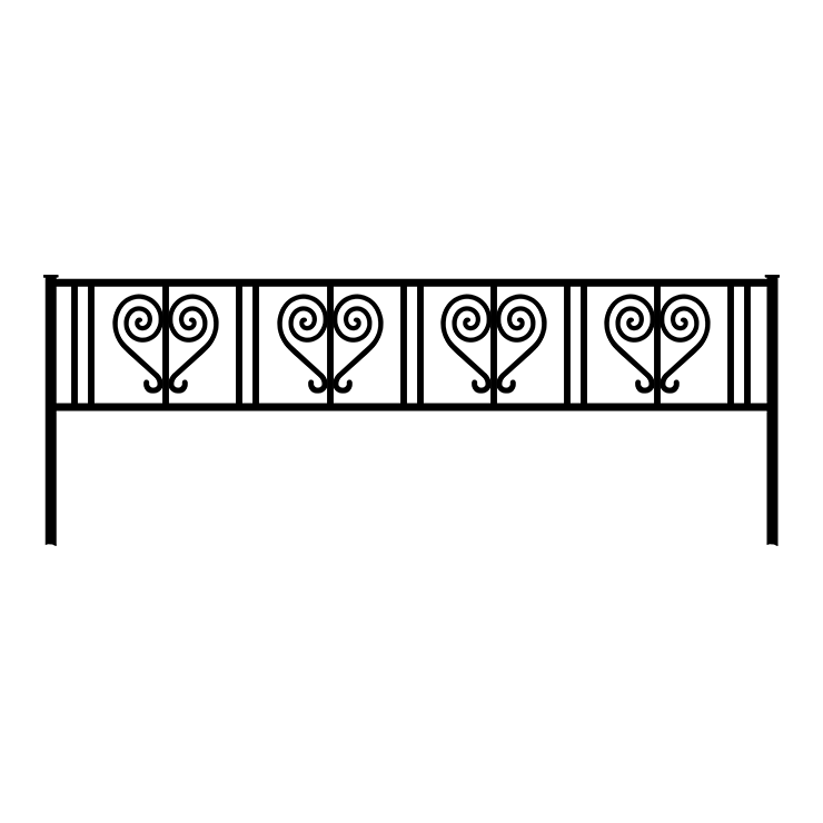 Кованые изделия в&nbsp;Бузулуке | Кованая оградка ОГ.005