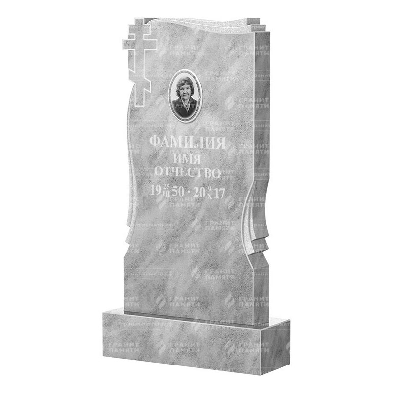 Памятники из мрамора в&nbsp;Бузулуке | Мраморный памятник ФМ-185