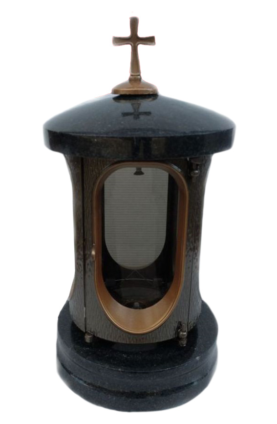 Лампадки из камня на могилу в&nbsp;Бузулуке | Лампадка из гранита Габбро