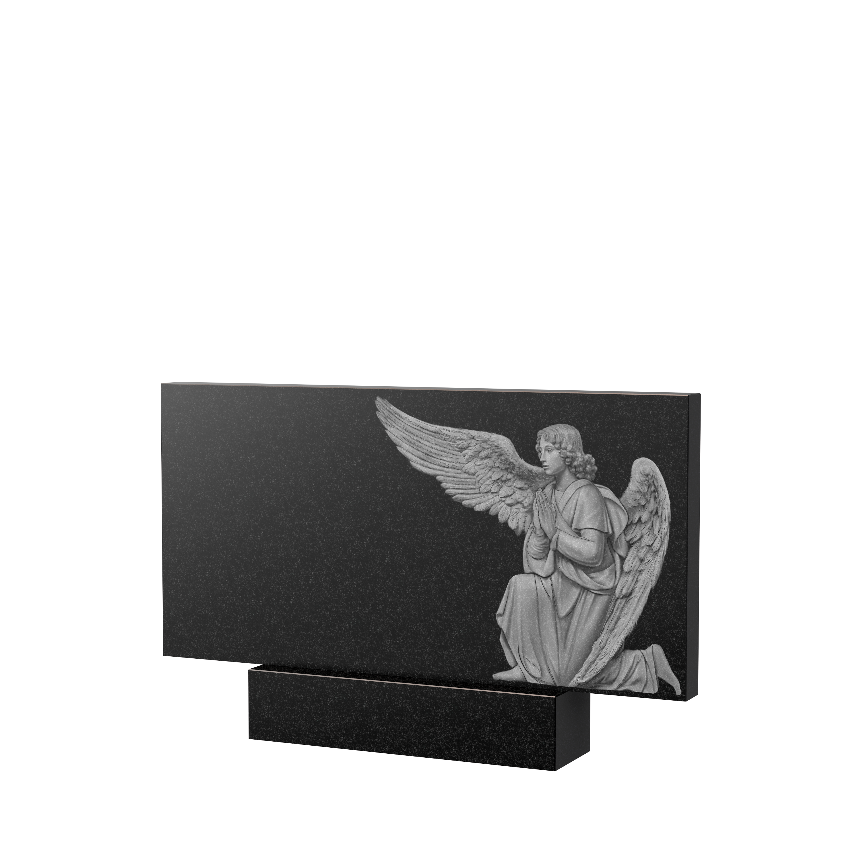 Художественное оформление памятника в&nbsp;Бузулуке | Художественное оформление на гранитную стелу, рисунок ГХО-007