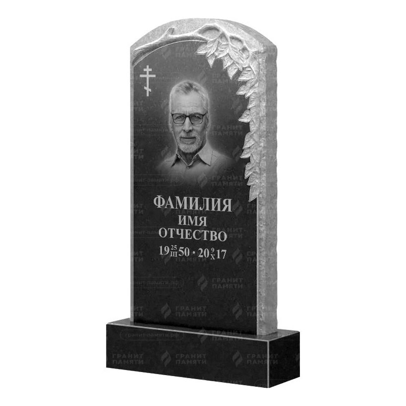 Памятники из гранита с деревом в&nbsp;Бузулуке | Гранитный памятник ФГ-107