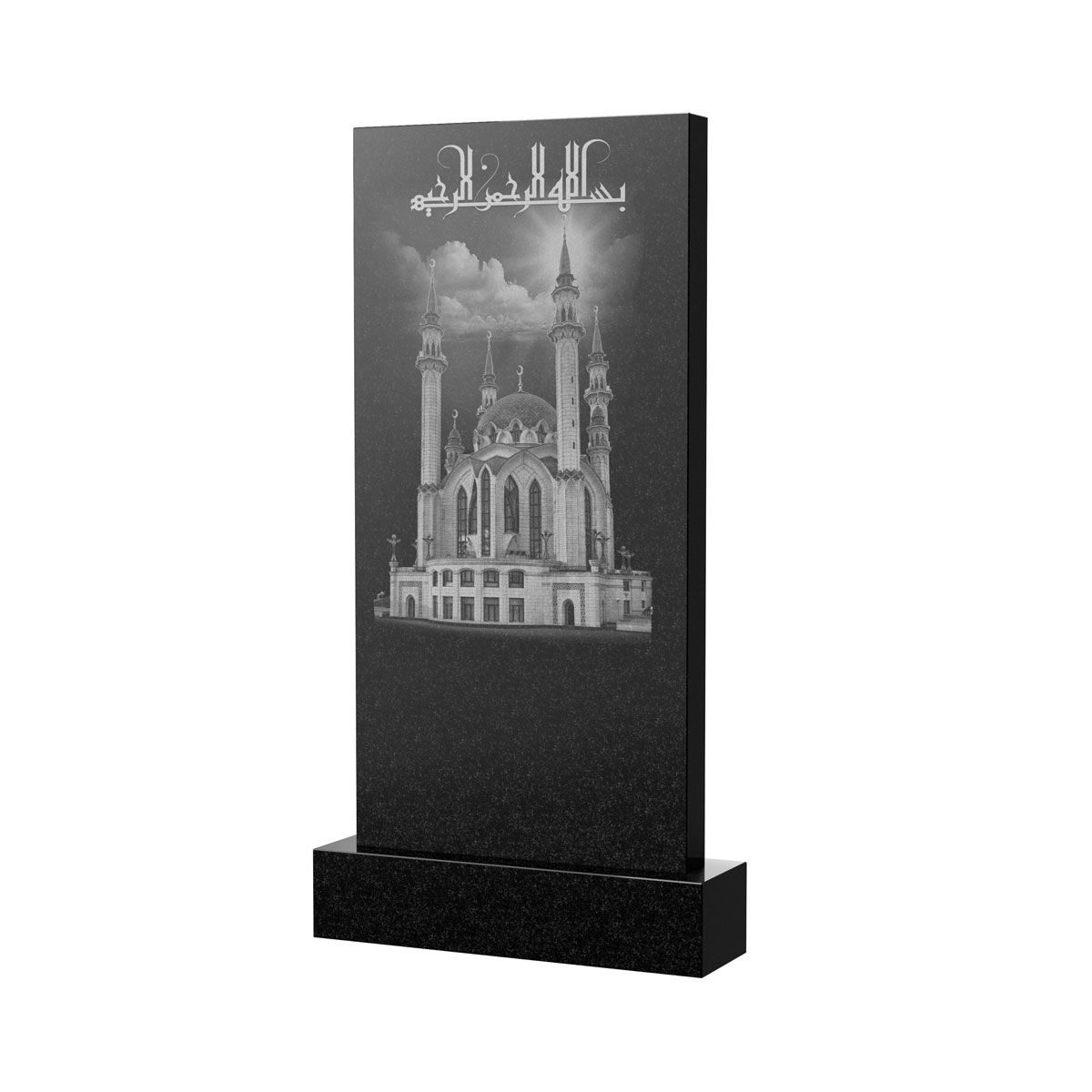 Художественное оформление памятника в&nbsp;Бузулуке | Художественное оформление на гранитную стелу, рисунок ВХО-047