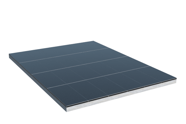 Площадки на могилу в&nbsp;Бузулуке | Площадка с облицовкой гранитом Габбро