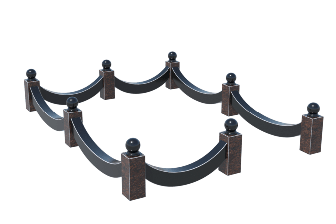 Цоколи на могилу в&nbsp;Бузулуке | Цоколь на могилу №0026