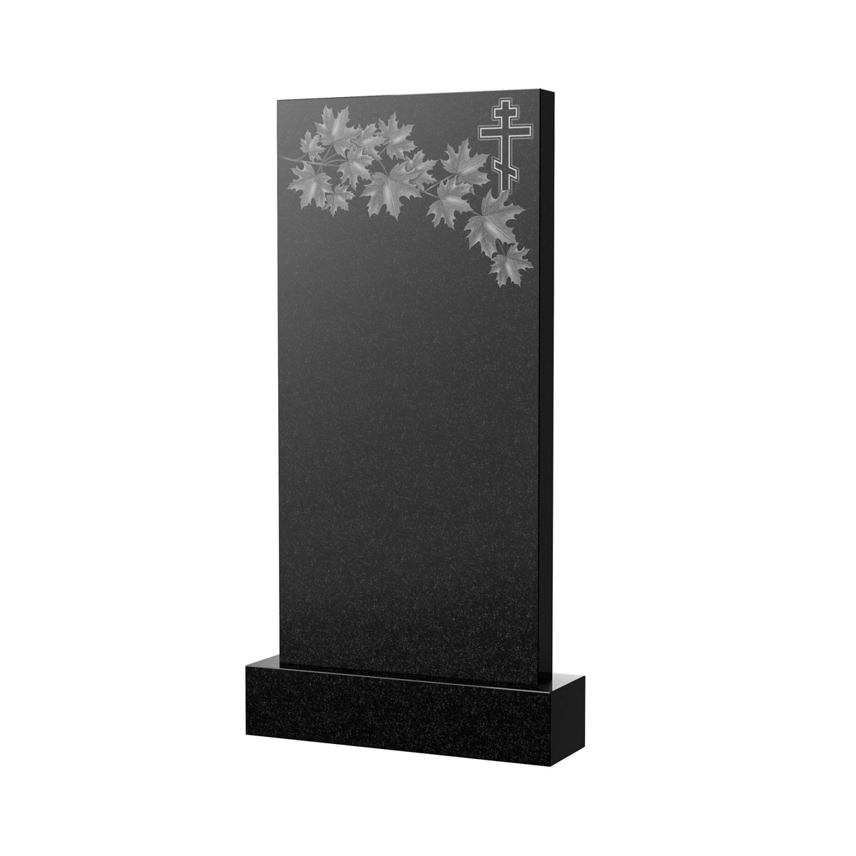 Художественное оформление памятника в&nbsp;Бузулуке | Художественное оформление на гранитную стелу, рисунок ВХО-031