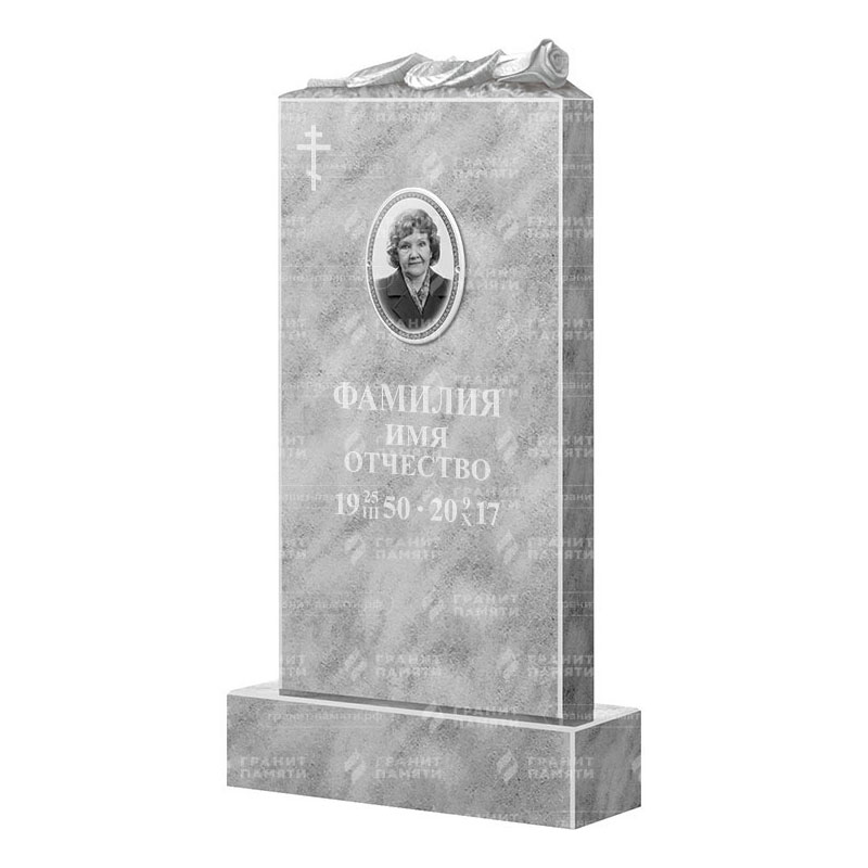 Памятники из мрамора в&nbsp;Бузулуке | Мраморный памятник ФМ-105