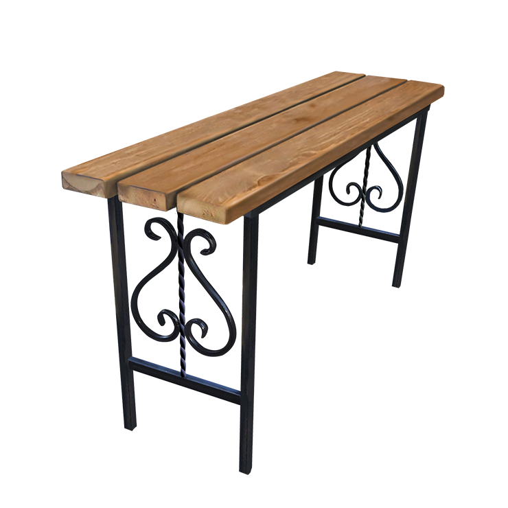 Кованые изделия в&nbsp;Бузулуке | Кованая скамейка СТ.003