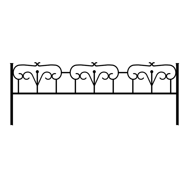 Металлические оградки, столы, скамейки в&nbsp;Бузулуке | Оградка №2