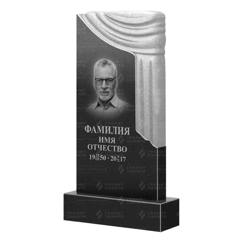 Памятники из гранита резные в&nbsp;Бузулуке | Гранитный памятник ФГ-121