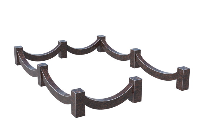 Цоколи на могилу в&nbsp;Бузулуке | Цоколь на могилу №0025