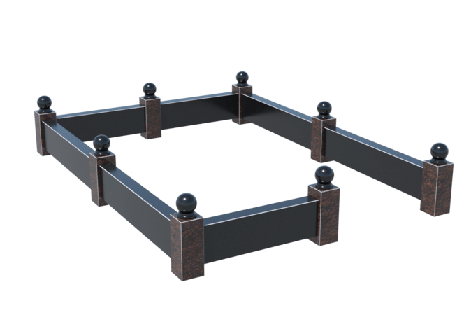 Цоколи на могилу в&nbsp;Бузулуке | Цоколь на могилу №0035