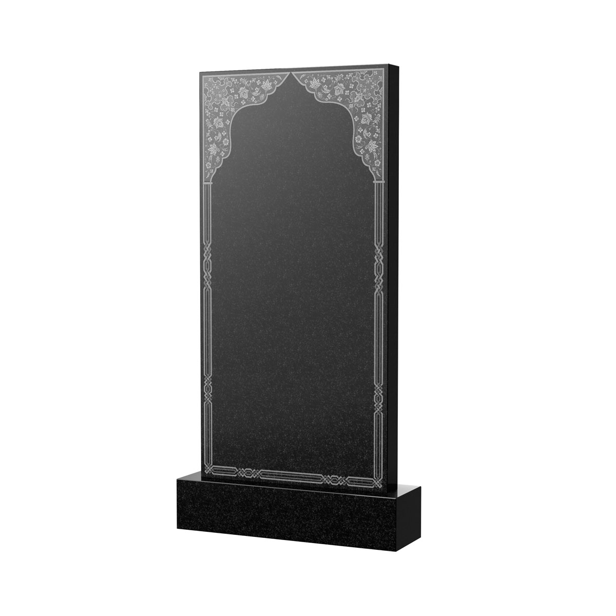 Художественное оформление памятника в&nbsp;Бузулуке | Художественное оформление на гранитную стелу, рисунок ВХО-042