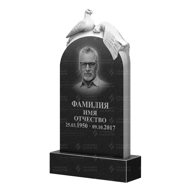 Памятники из гранита с птицами в&nbsp;Бузулуке | Гранитный памятник ФГ-109