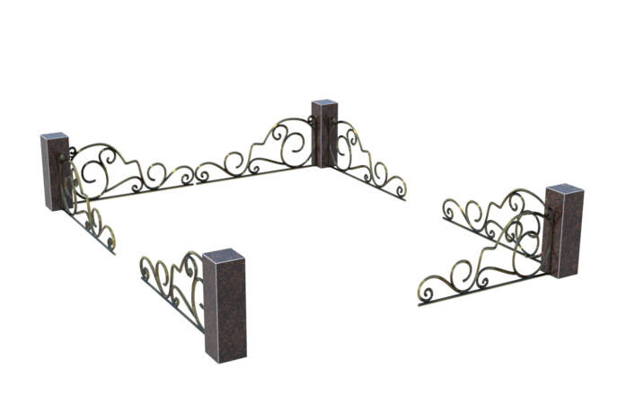 Цоколи на могилу в&nbsp;Бузулуке | Цоколь на могилу №0050