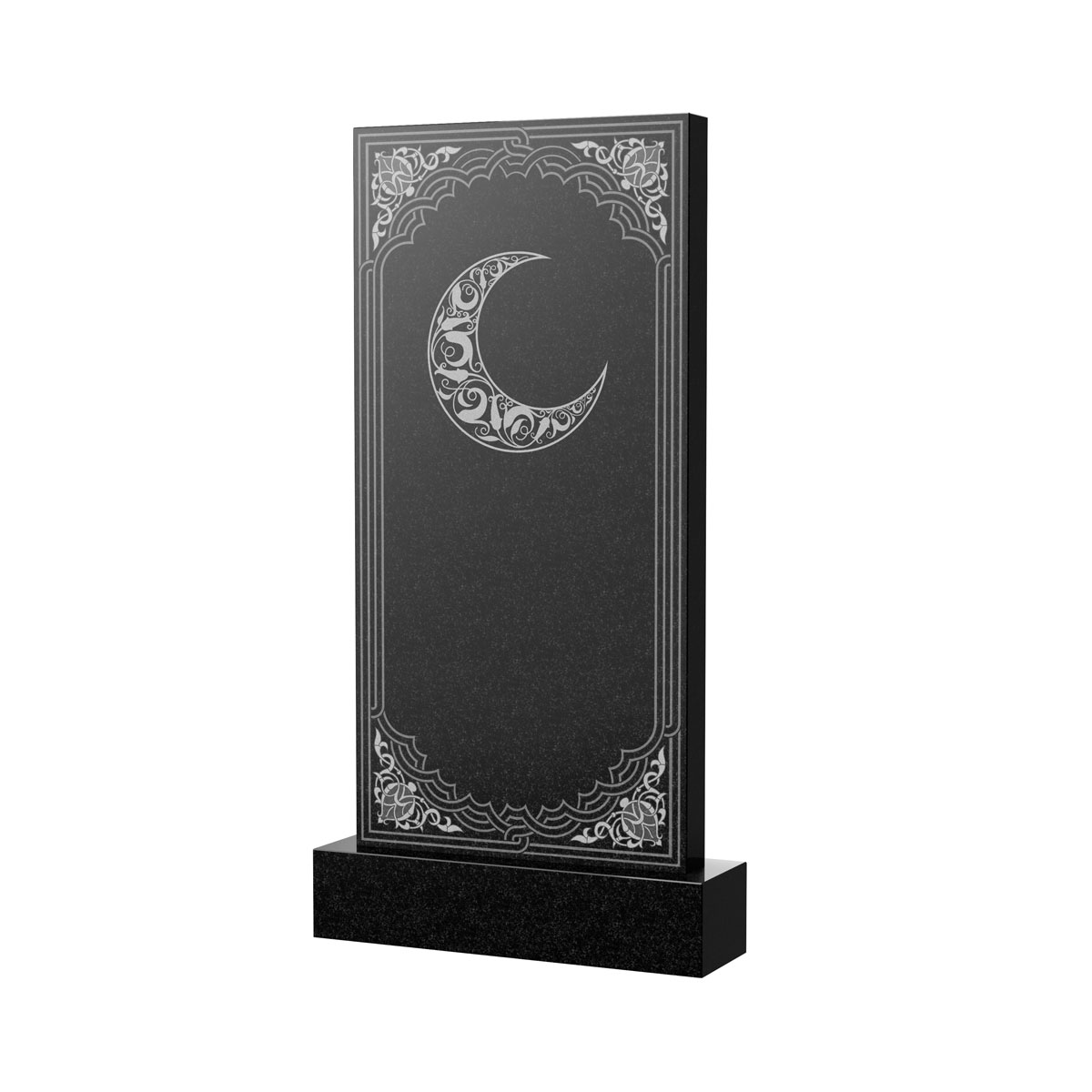 Художественное оформление памятника в&nbsp;Бузулуке | Художественное оформление на гранитную стелу, рисунок ВХО-041