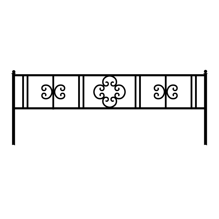 Кованые изделия в&nbsp;Бузулуке | Кованая оградка ОГ.006