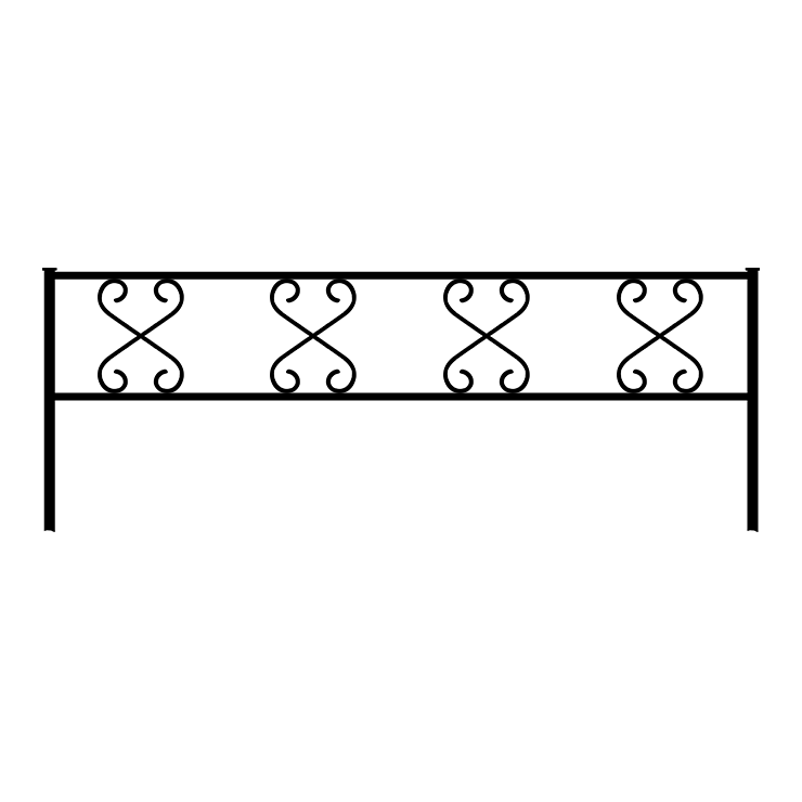 Металлические оградки, столы, скамейки в&nbsp;Бузулуке | Оградка №1