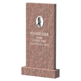 Готовое оформление | Оформление памятника из гранита Винга, м/керамика 13х18